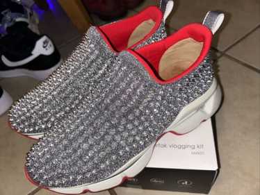 スニーカー CHRISTIAN LOUBOUTIN Men Sneakers Grey 3240426 GYB5 Christian Louboutin Louis Junior Orlato Velours Smoke Grey