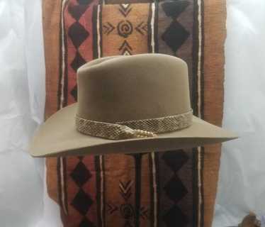 50s ステットソン ハット 62 ウエスタン 40s レジスタル dobbs Vintage cowboy hat dobbs hats - Gem