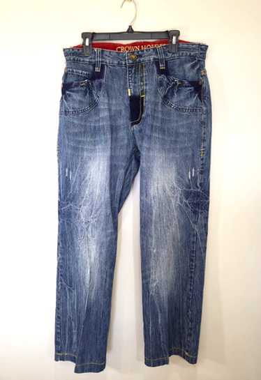 パンツ 00s Crown holder baggy denim pants bboy 00s Crown holder baggy denim pants bboy - メルカリ