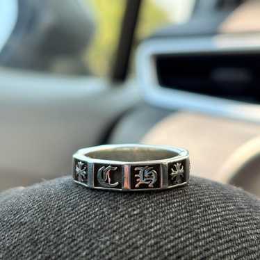 クロムハーツ　925 Silver Ring 銀座店］CHROME HEARTS クロムハーツ SV925 フローラル リング