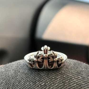 クロムハーツ　925 Silver Ring Chrome Hearts Cemetery Ring - Shop Now - Chrome World