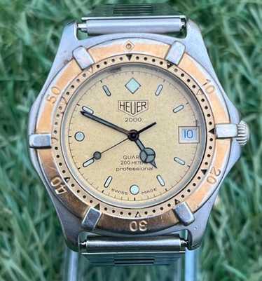 希少◎旧HEUER ホイヤー 2000 プロフェッショナル ヴィンテージ腕時計 希少◎旧HEUER ホイヤー 2000プロフェッショナルヴィンテージ