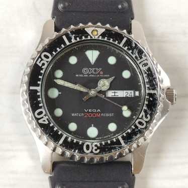 キレイな稼働品です☺︎CITIZEN VEGA OXY 200M DIVER Vintage Citizen Vega OXY Diver's 200 M Japan Made Men's