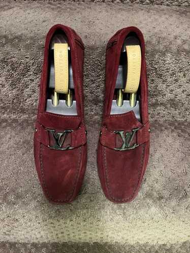 LOUIS VUITTON Driving shoes スウェード SALE ‼️ LOUIS VUITTON Driving Shoes Exotic Leather 7 Black Gray LV