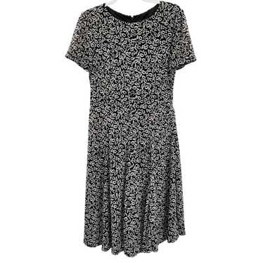 JESSICA HOWARD 黒ベロアドレス 80s-90s USA Jessica howard vintage black - Gem