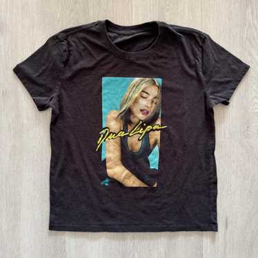 Dua Lipa Tシャツ デュアリパ　XS Dua Lipa Official Merchandise Tour T-shirt NWOT Black Size