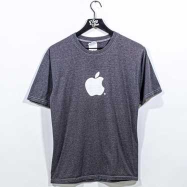 【USED品】Suchmos　Tシャツ　THE APPLE TEE BLACK Apple T Shirt / Mac T Shirt / 2000s Black Apple Imac OSX