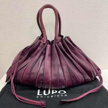 【未使用に近い✨】LUPO Barcelona Abanico ハンドバッグ 未使用に近い✨】LUPO Barcelona Abanico ハンドバッグ - メルカリ