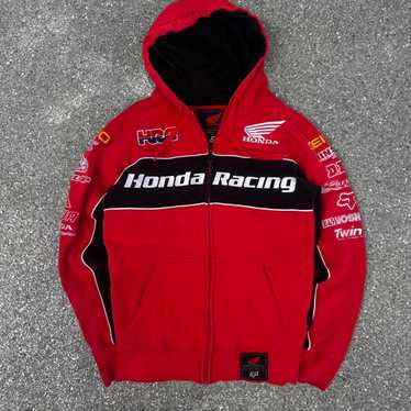 ホンダレーシング　パーカー ホンダ - 完売品！【M】HONDA ホンダ ビッグシルエット 長袖