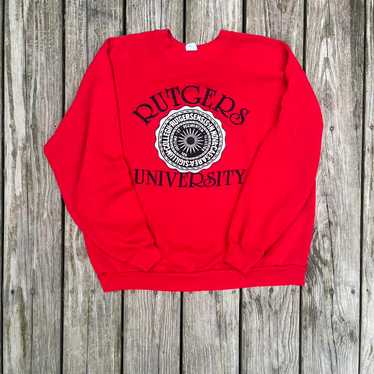 トップス Tultex 80's college sweat shirt Vintage 1980s tultex university - Gem