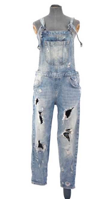 Zara dungaree denim overall - Gem