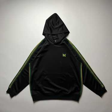 Mサイズ NEEDLES × UNION TRACK HOODIE OLIVE Information | UNION MEMBERS EXCLUSIVE UNION x NEEDLES TRACK