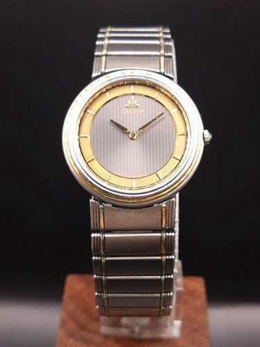 時計 Seiko Credor 2F70-0500 18KT SEIKO CREDOR 2F70-5590 25mm 18kt Gold Quartz Watch Vintage