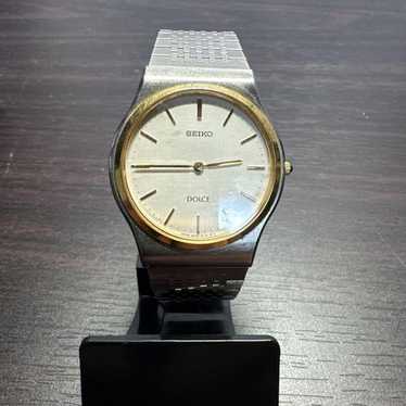 最終値下げ！【SEIKO】18KT 腕時計 8N40-608A ゴールド Dolce/18K/8N40-6080