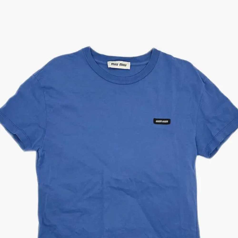 Miu Miu Miu Miu FW24 Color Block Long Sleeve T-Sh… - image 10