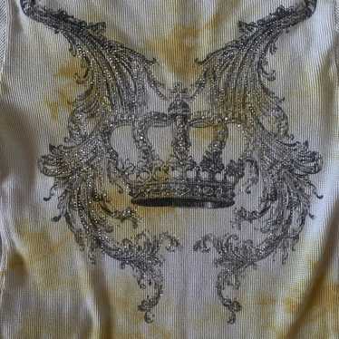 Y2k distressed mcbling style - Gem