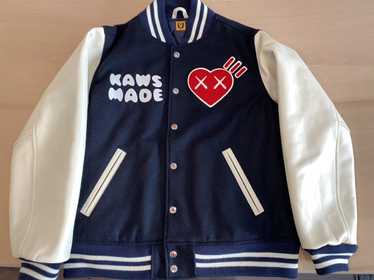 Human Made varsity jacket grey - Gem