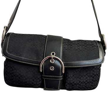 バッグ Coach Soho signature Shoulder bag COACH soho signature shoulder hand bag | eBay