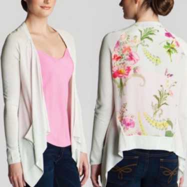 Ted Baker floral cardigan テッドベーカー カーディガン TED BAKER - テッドベイカー カーディガンの通販 by もか's shop