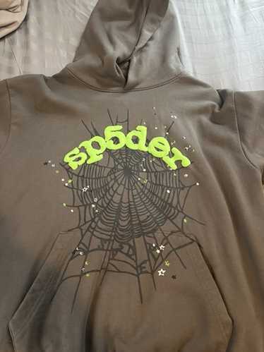 Sp5der Hoodie Slate Grey - Gem
