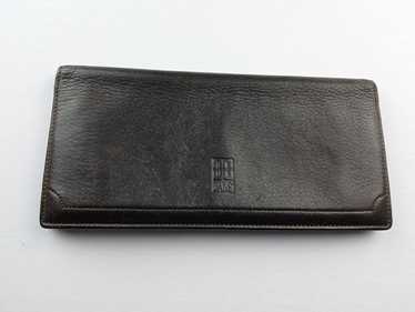 Tシャツ・カットソー DAKS Long wallet black leather DD logo modern classic DBWA5E Lotte Duty Free