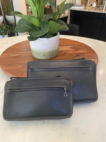 ※値下げVintage Coach Chunky Case Vintage Coach Chunky Case 7165 British Tan Brown Leather Bag