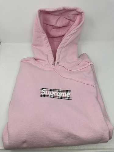 トップス Supreme Burberry Box Logo Hooded Sweat L Supreme Burberry Box Logo Hooded Sweatshirt (SS22) - $198