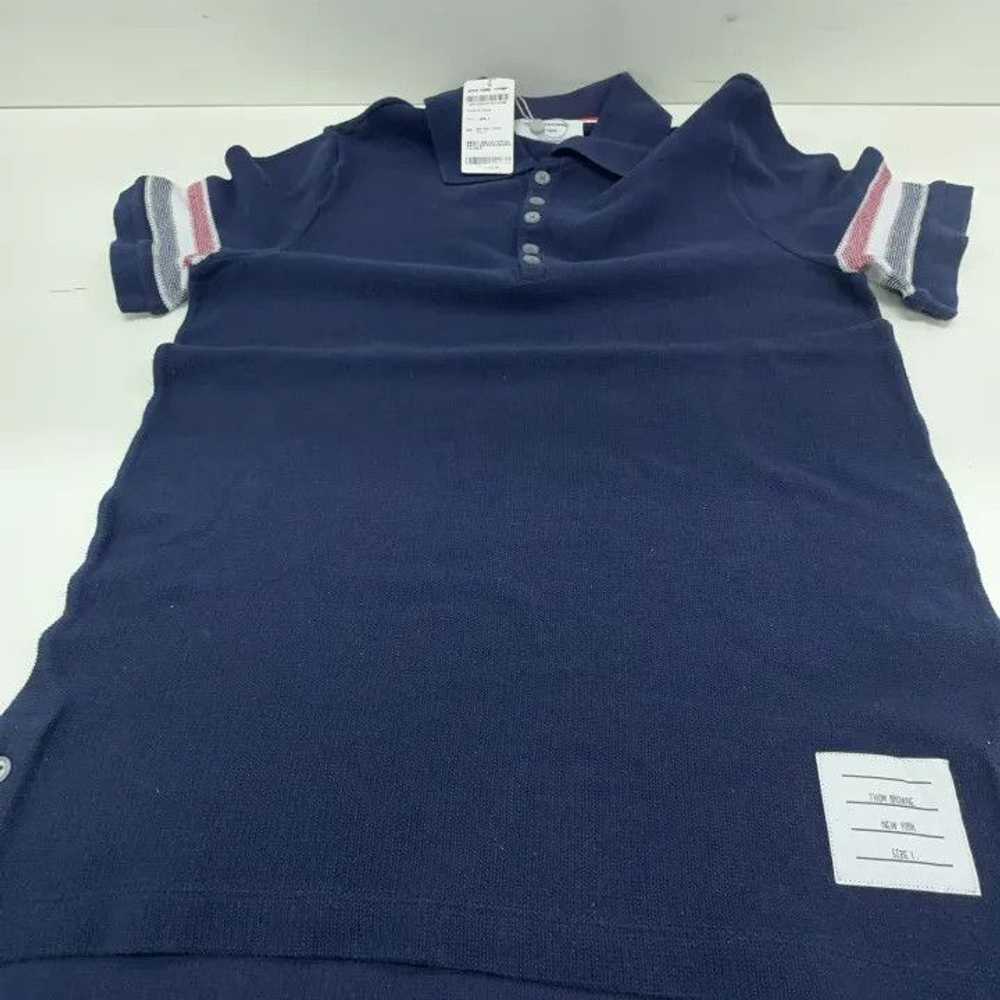Thom Browne Thom Browne Color Block Striped Polo … - image 7