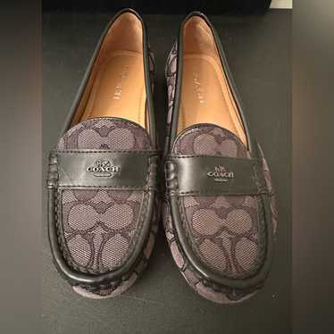 靴 COACH  ODETTE CRKL PATENT Coach Black Odette Patent Flats 8 (38.5) | Mercari
