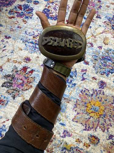 Dsquared2 Vintage Closet デニムベルト Dsquared2 dsquared buckle - Gem