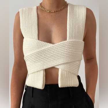 Simonetta - 【SIMONETT】Nanu Top ニットビスチェ 【新品】 Simonette nanu top in - Gem