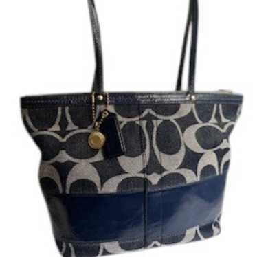 Coach denim signature tote - Gem