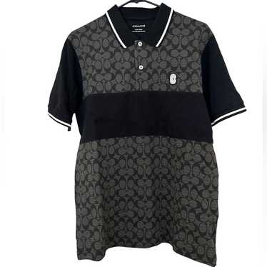 安心国内発送 COACH SIGNATURE POLO 半袖 ポロシャツ CO816 COACH® Outlet | Signature Polo