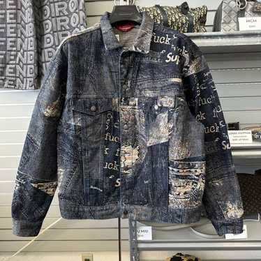 ジャケット・アウター Supreme Fuck Stitch Denim Trucker Jacket Spring/Summer 2025 Preview – Supreme