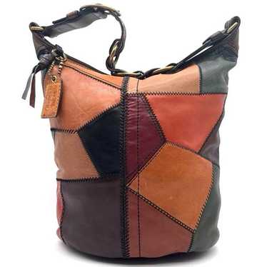 バッグ Coach Patchwork XL Bleecker Duffel Bag NWT Coach Holiday Multi Patchwork LG Bleecker Duffle Tote