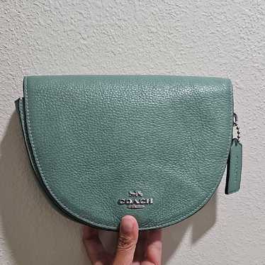 Mint coach shoulder bag - Gem