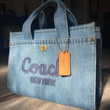 Coach denim signature tote - Gem