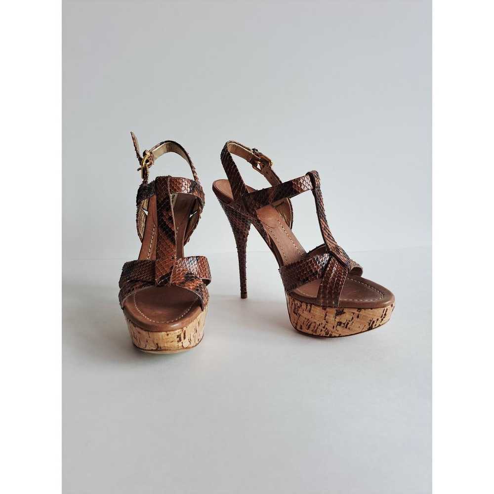 Miu Miu Python sandal - image 2