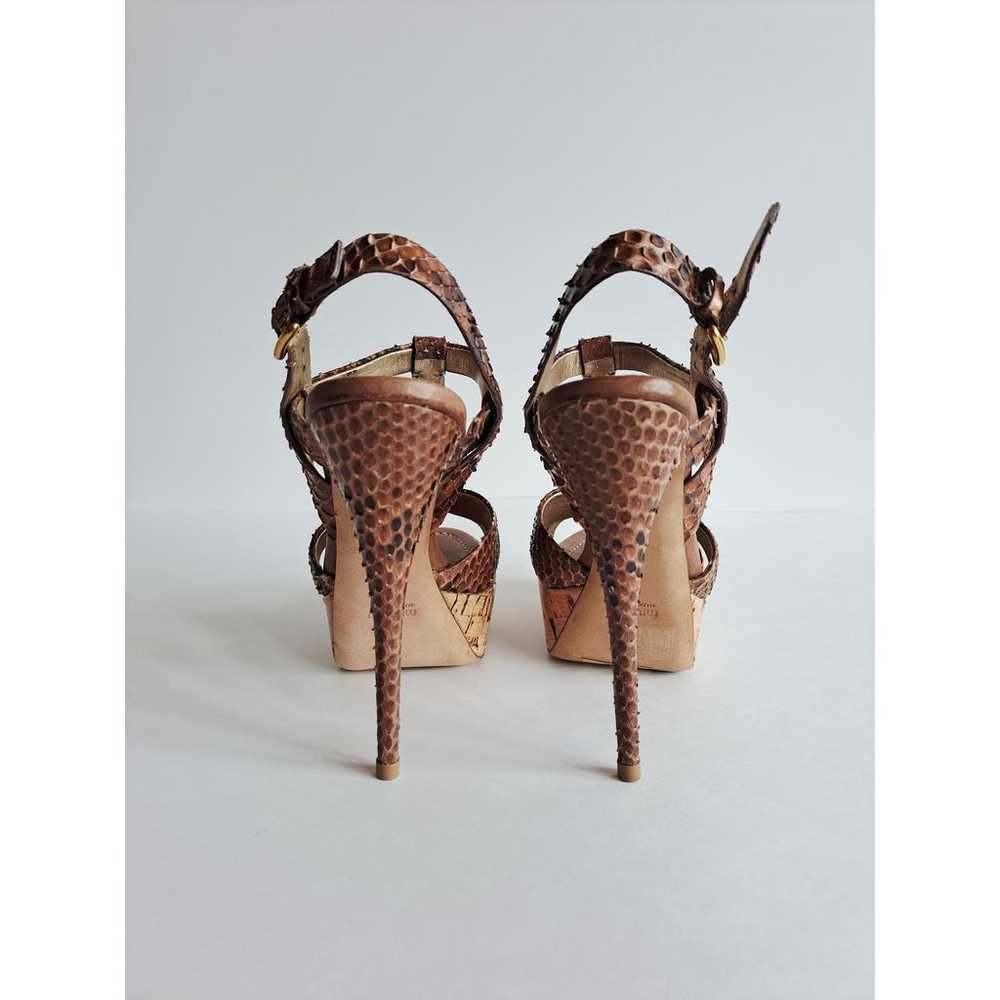Miu Miu Python sandal - image 8