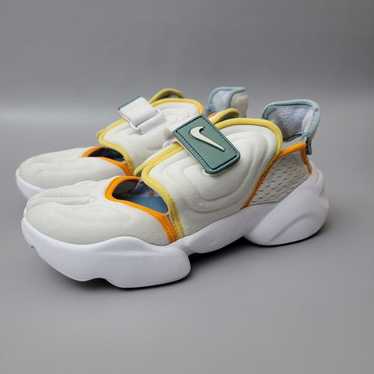 靴 NIKE AIR AQUA RIFT Grey/Orange/Yellow Nike Air Aqua Rift Magma Orange Rattan DV3452-200 | Dead Stock