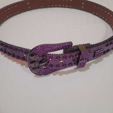 Purple bb simon belt - Gem