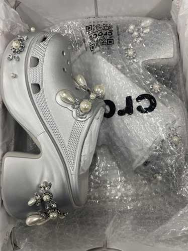Crocs x Simone Rocha Wmns Siren Clog Silver シモーネロシャ Crocs Siren Clog Simone Rocha Spiked Silver - 210646-041 - GB