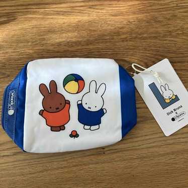【LESPORTSAC】MIFFY EMBROIDERY MICRO BAG Lesportsac Dick Bruna Miffy mini Shoulder bag From Japan NEW