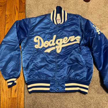 ☕Dodgers Vintage Starter ナイロンジャケット Los Angeles Dodgers Vintage Starter Jacket S Rare 90s Black
