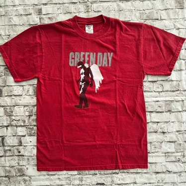 【美品】 00sビンテージ GREEN DAY グラフィック バンドTシャツ M 美品】 00sビンテージ GREEN DAY グラフィック バンドTシャツ M