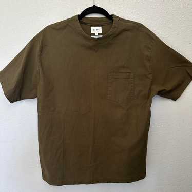 かぼす　BEAMSFブラウン コットンセットアップ　西口氏着用モデル F/style 亀田縞のかっぽう着 （丈長め） ｜くらすこと