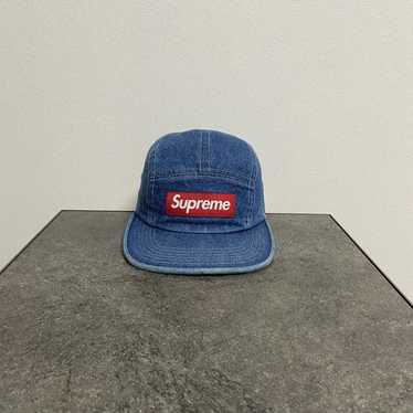 Supreme denim logo hat - Gem