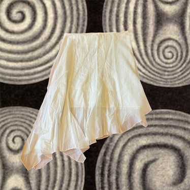 Women's Skirt - White/Cream - M – Sele y2k brand … - image 1