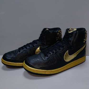 靴 NIKE TERMINATOR SUPREME ROCK ROLL27 2008 NIKE TERMINATOR HIGH SUPREME ROCK 'N' ROLL STUDS BLACK