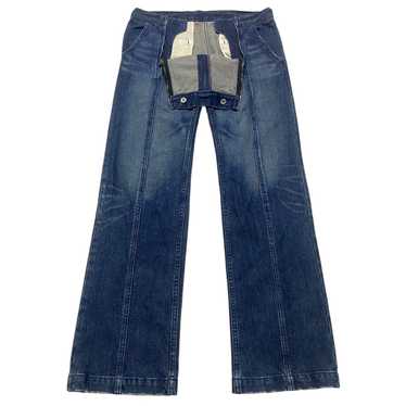 パンツ the viridi-anne back zip flared denim Viridi-anne jeans - Gem